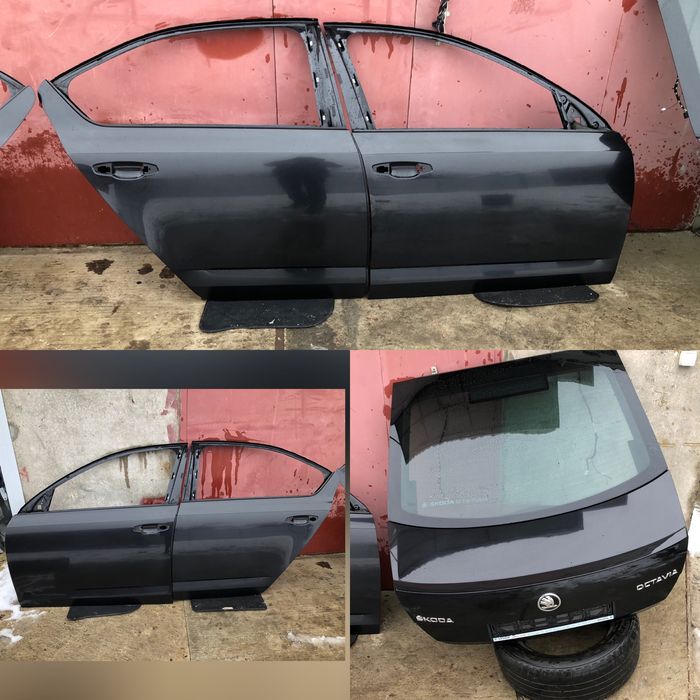 Двери двері ляда Шкода Октавія А7