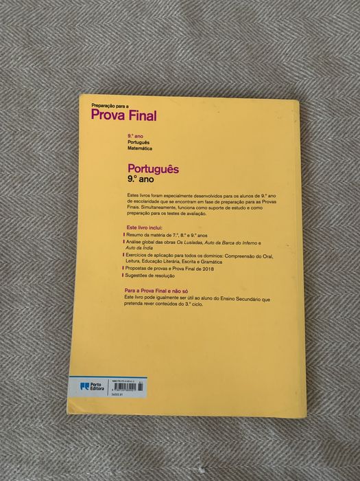 Livro de exame Portugues