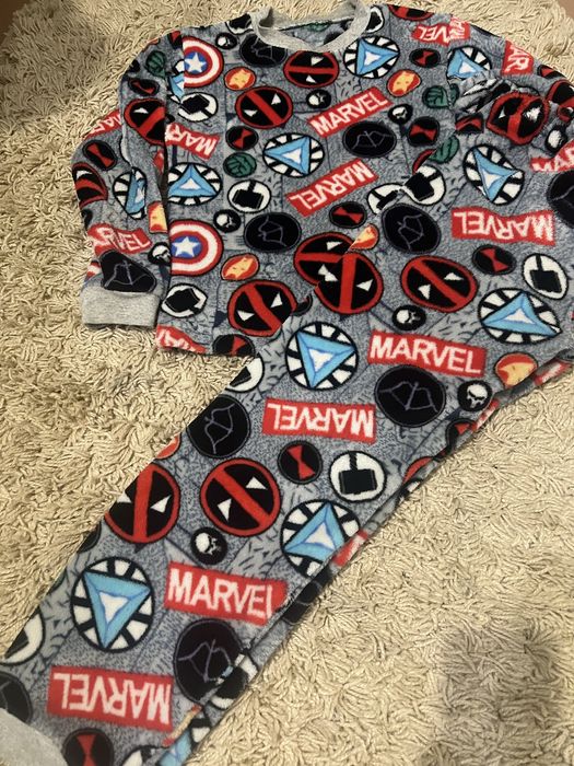 Тепла піжама Marvel на хлопчика