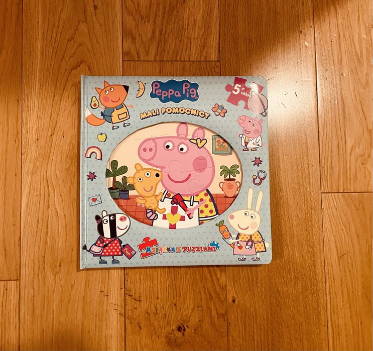 książka z puzzlami / Świnka Peppa / 3+