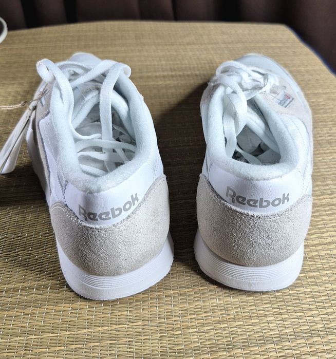 Оригінал 100% Чоловічі кроссівки Reebok Classic CI Nylon White/white/lgtgre(Розмір 45,5-30см)