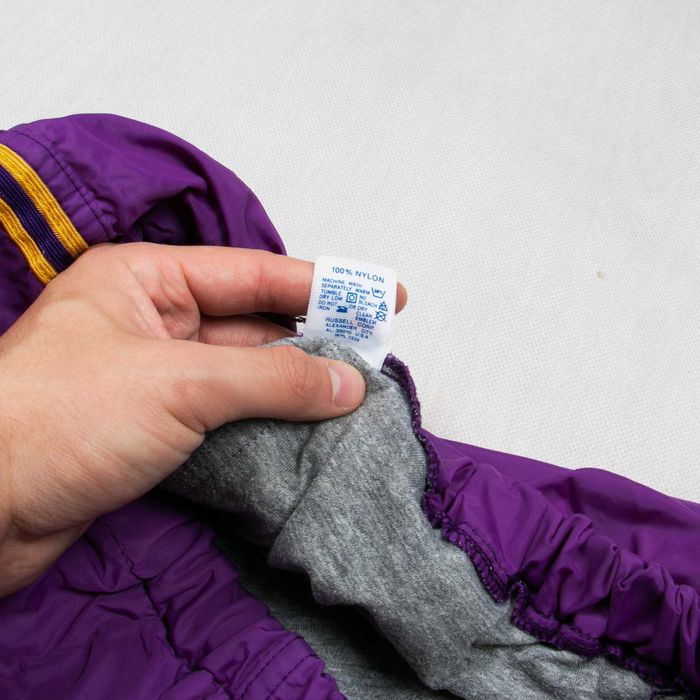 Vintage Russell Athletic Waukegan East Bulldogs dresy ortalionowe L