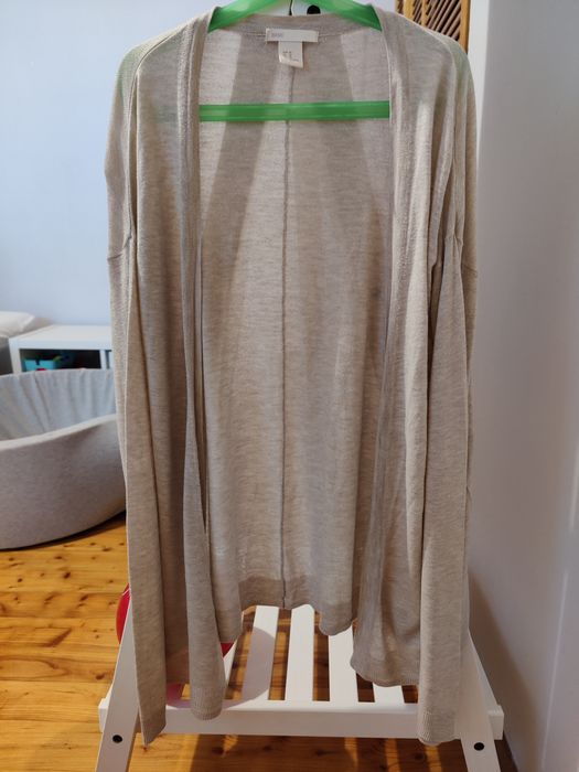 Beżowa narzutka h&m Basic r xs