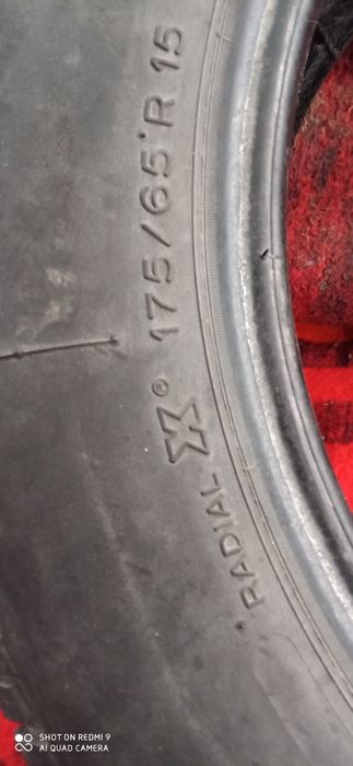 Продам всесезонну резину, шини 175 на 65 на r15