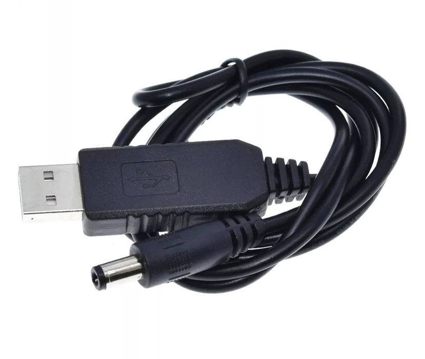 Кабель для роутера від usb/power bank 12v