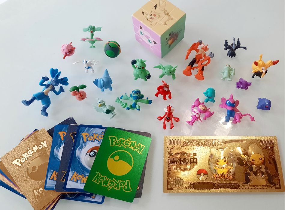 Karta pokemon XXXL Duża, karty figurki kostka rubika