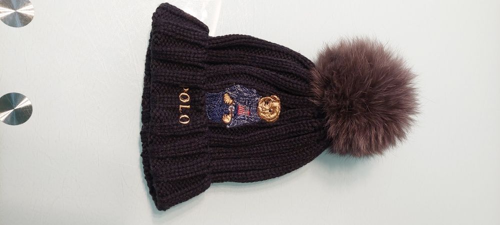 Czapka damska z misiem