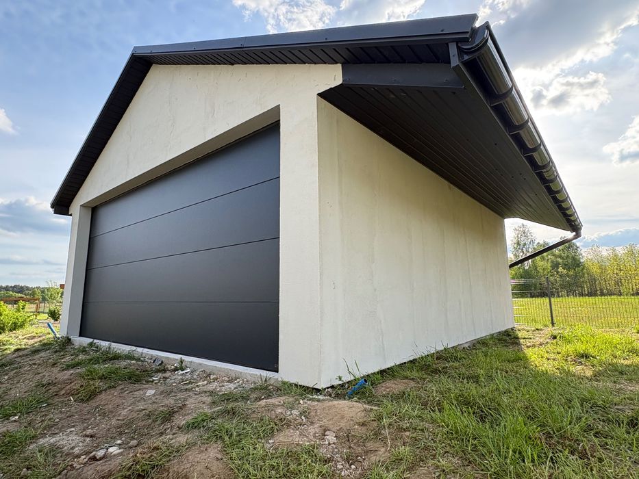 Garaż szkieletowy dwustanowiskowy 35m2 - Johny House