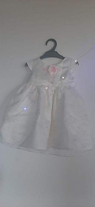 Sukienka do chrztu r.74