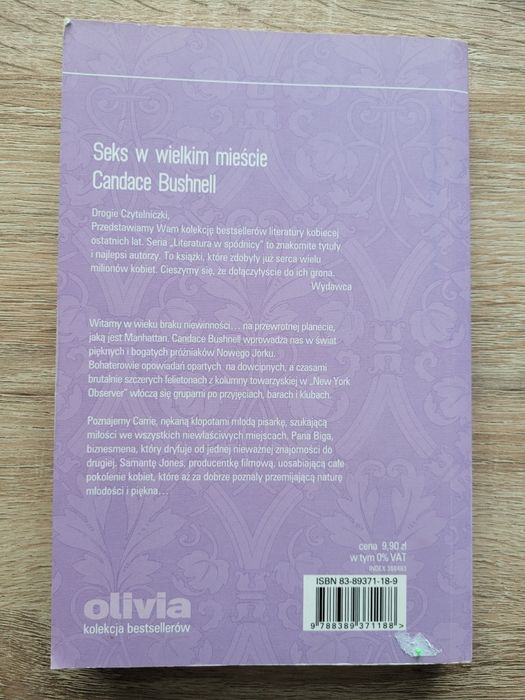 Seks w wielkim mieście Candace Bushnell