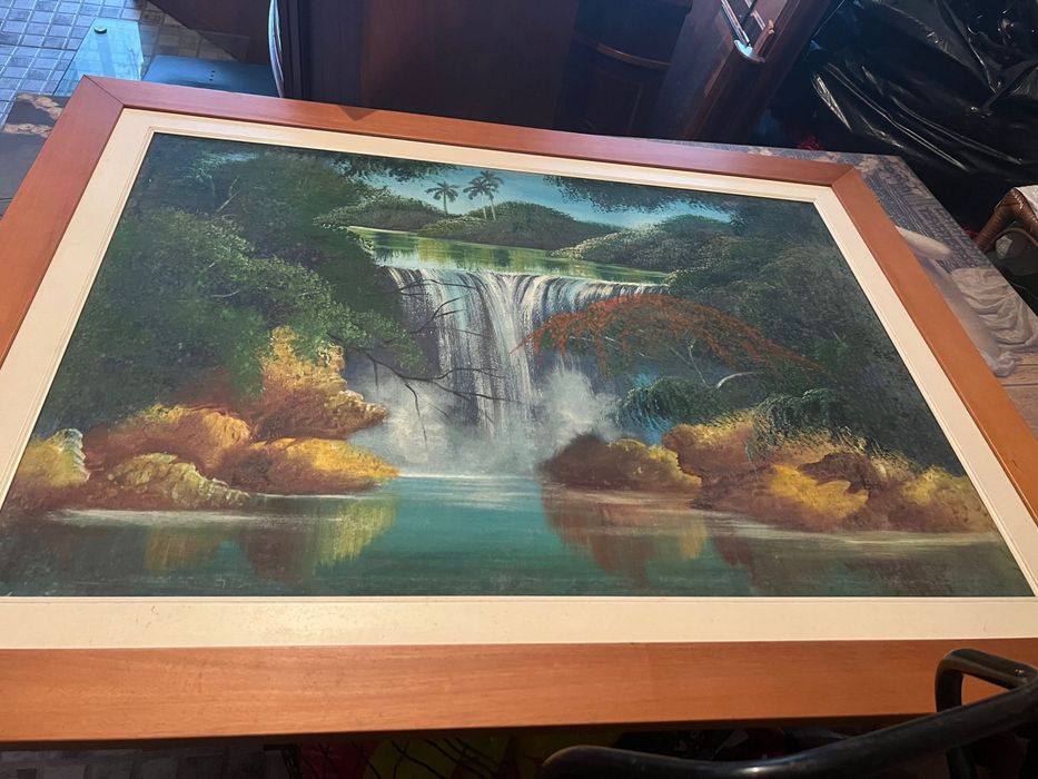 Quadro Paisagem com Cascata