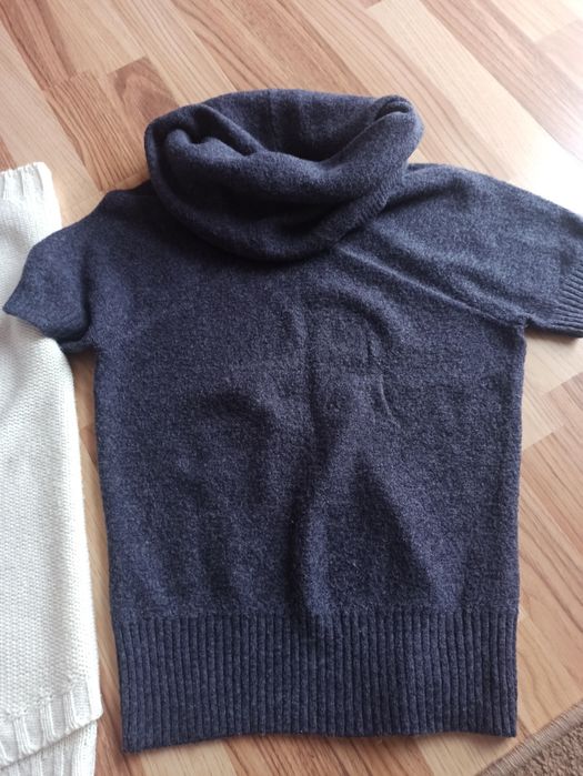 Sweterek+ golf z krótkim rekawem