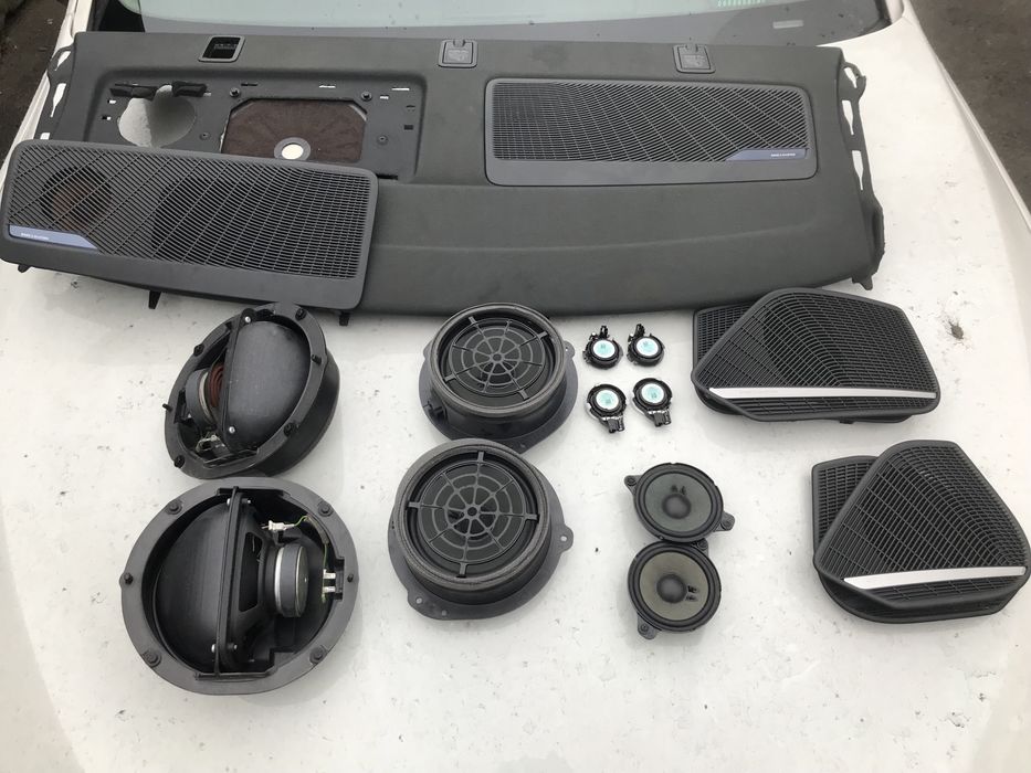 Audi A4 B9 bang and Olufsen, музика, акустична система