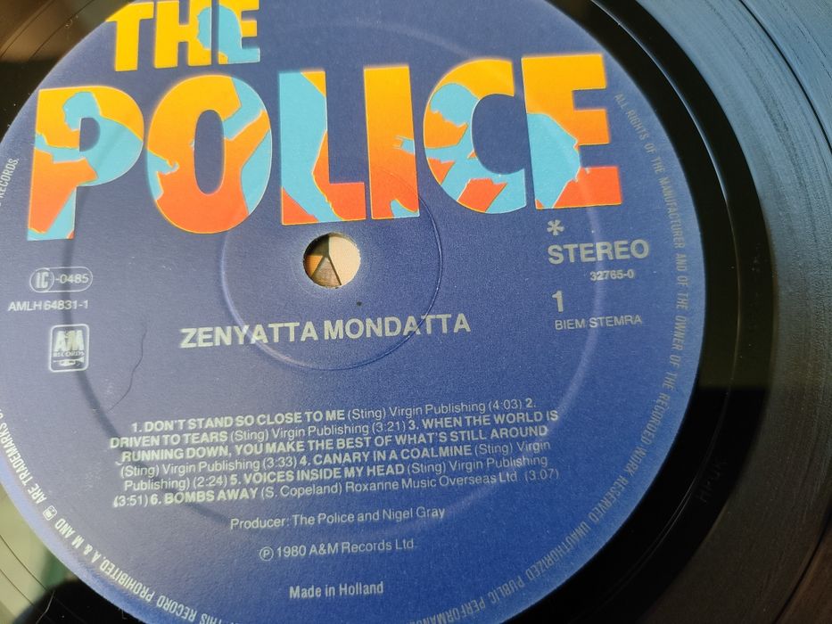The Police Zenyatta Mondatta winy