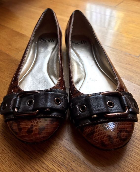 Балетки шкіряні