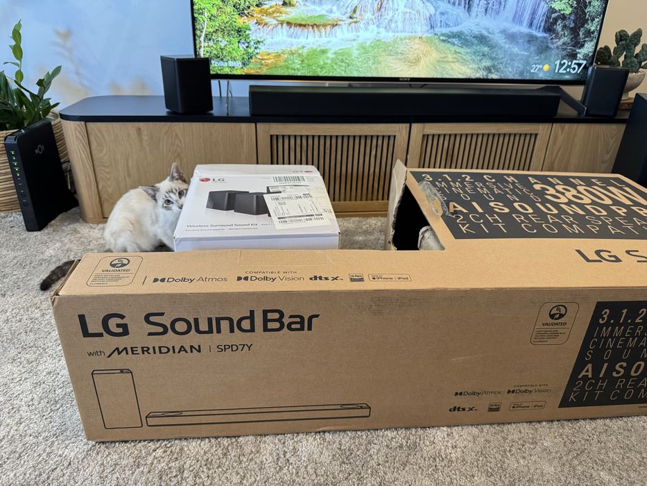 Soundbar LG 3.1.2 SPD7Y + Surround kit