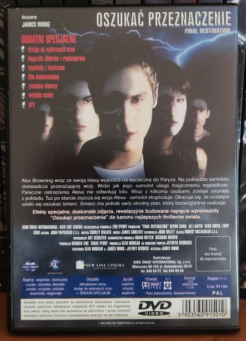 Oszukać przeznaczenie DVD