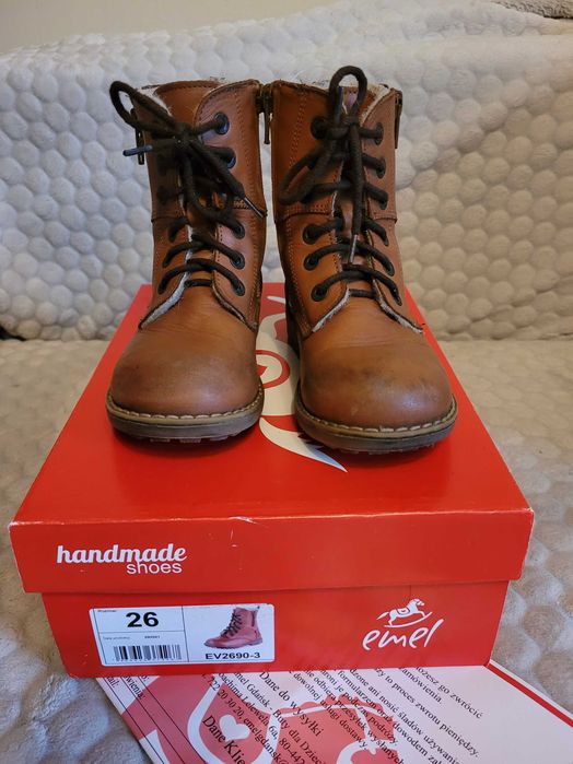 EMEL Trzewiki zimowe/ Kozaki zimowe 26