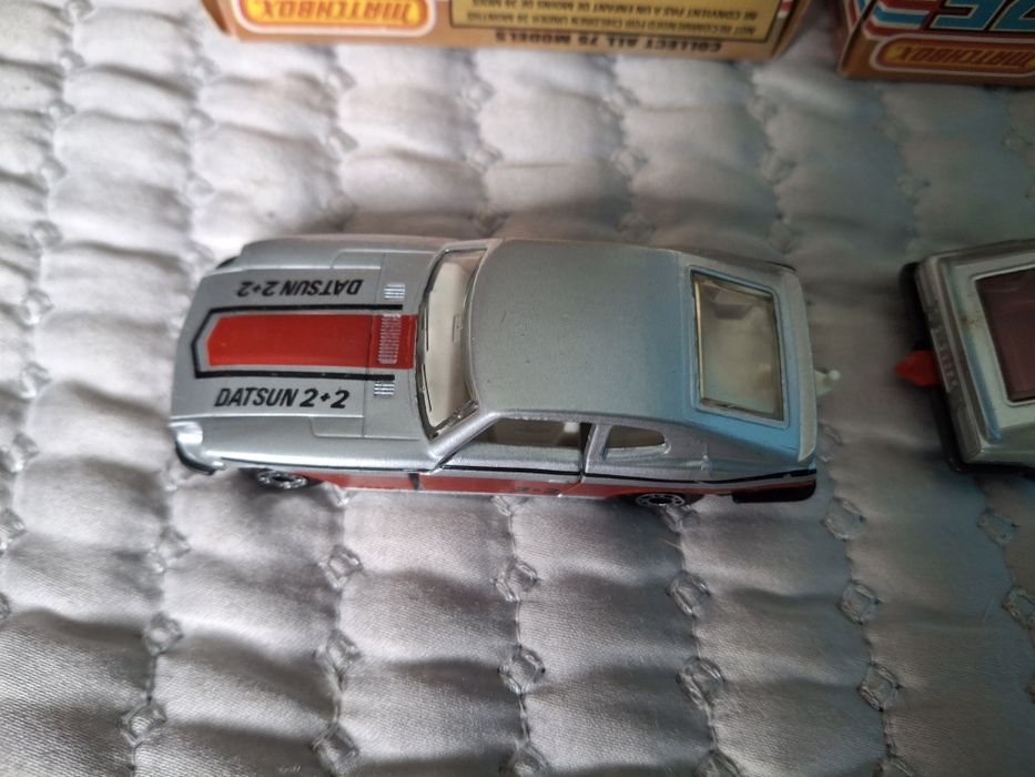 Matchbox 67 novos com caixas datsun 260 z.