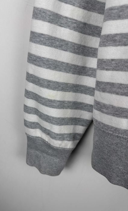 Bluza z kapturem GAP hoodie paski striped damska r. L