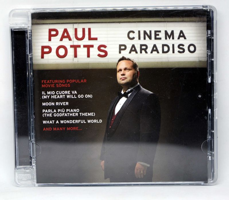 Paul Potts - Cinema Paradiso (CD) Super jewel box