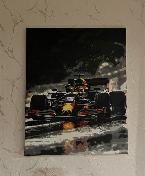 Картина болід F1 команди RedBull