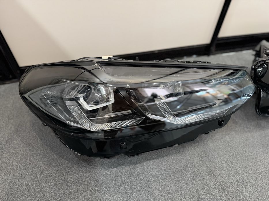 BMW X3 G01 LCI фари, Adaptive Led, комплект, Shadow Line