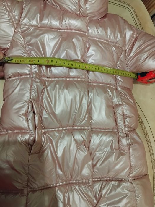 Стильна тепла курточка пуховик зимовий фірми Minoti p.110-116-122!