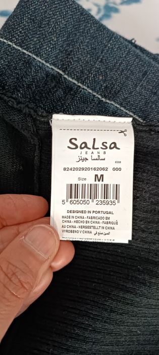 Vestido assimétrico Salsa