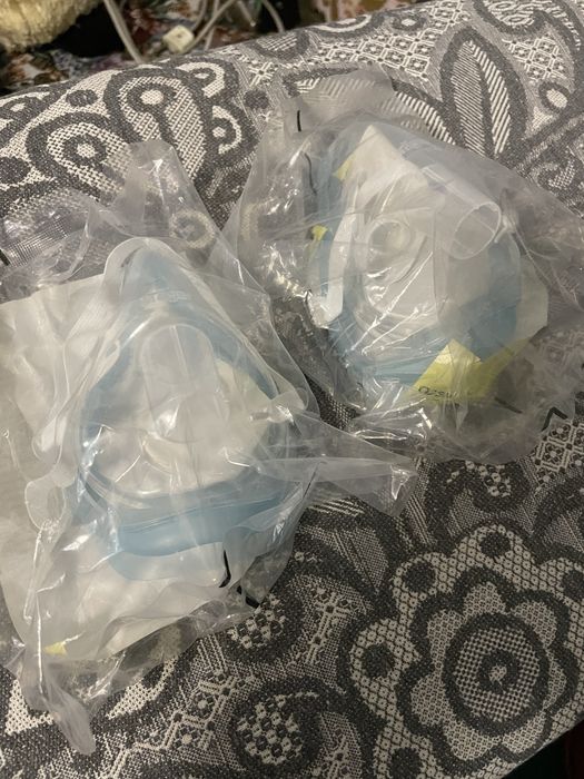 Кислородные и аэрозольные маски  22мм