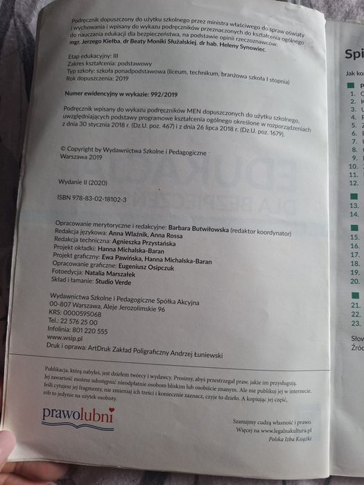Książki do klasy 1 liceum /technikum