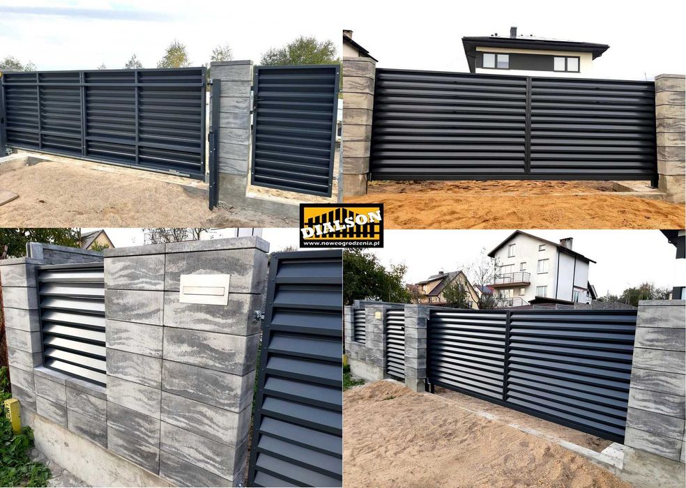 Murowanie montaż ogrodzenia Joniec Bloczki Kompleksowo podmurówki beto