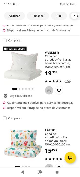 Capa de edredom IKEA