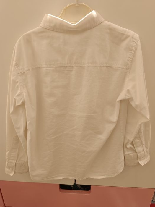 Biała koszula chłopięca rozmiar 116