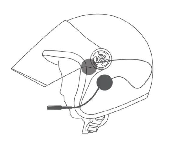 Intercomunicador Phone Capacete Mota Sem Fios Bluetooth (NOVO)