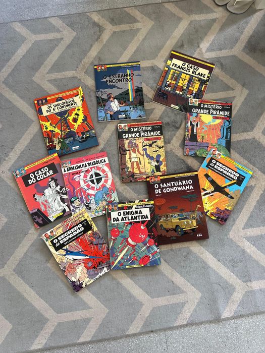 Coleção BD as aventuras de blake e mortimer