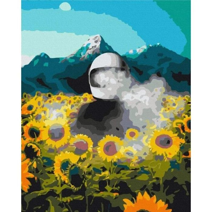 Malowanie po numerach - Kosmiczna Ziemia 40x50cm Twoje Hobby ,416x515