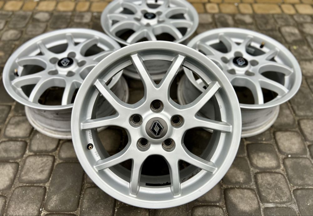 Диски легкосплавні 5x114,3 r16 Leaf NV300 Trafic Duster Megane Scenic