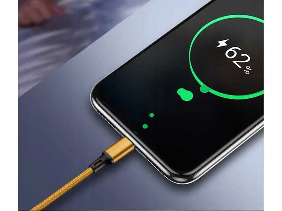 Kabel usb 3w1 do telefonu lightning iphone micro usb type-c 1,2m