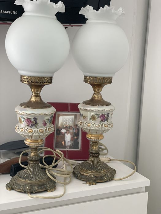 cadeeiros de cabeceira em louça