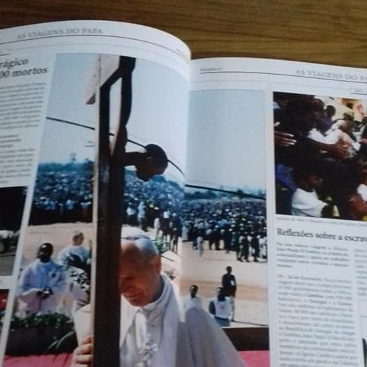 Livro "Joao Paulo II Crónica em imagens".