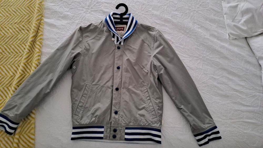 Casaco bomber Levis cinza