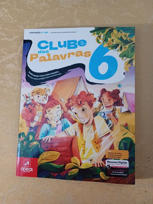 Clube das Palavras 6 - Português - 6.º Ano ( NOVO)