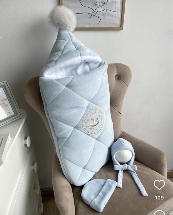 Конверт на виписку зимовий