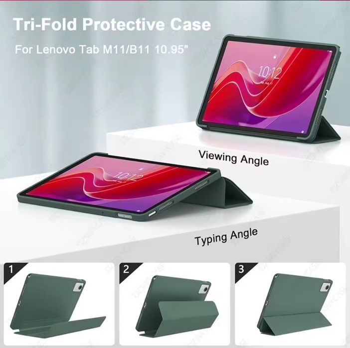 Чехол-книжка Lenovo XiaoXin pad 202 ,pad 2025,Tab M11,tb331fc,335fc