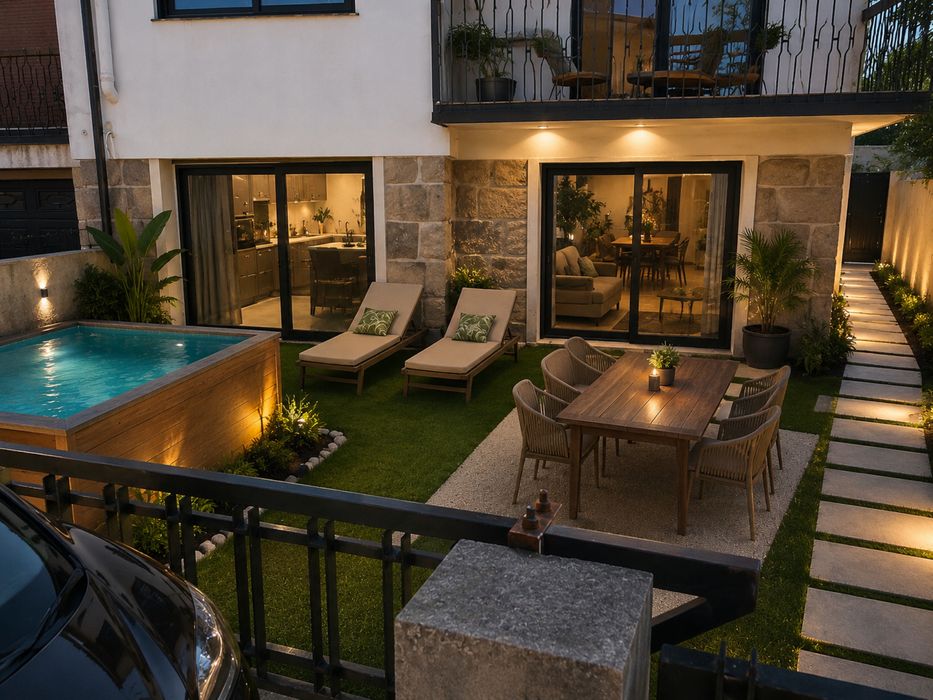 Andar/Moradia T1+1 com terreno individual