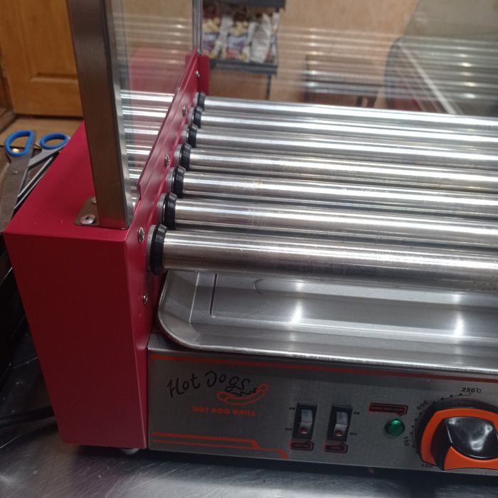 Гриль роликовый с защитным экраном AIRHOT RG-9S