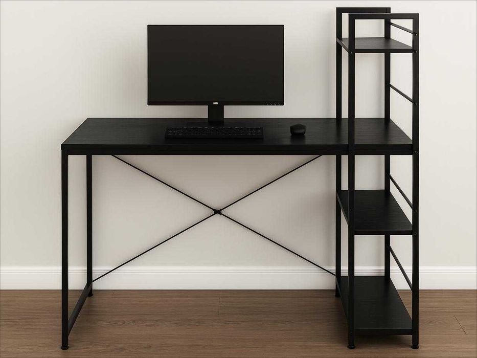 NOWE Biurko Gamingowe Metalowe Komputerowe Meble Biurowe FV