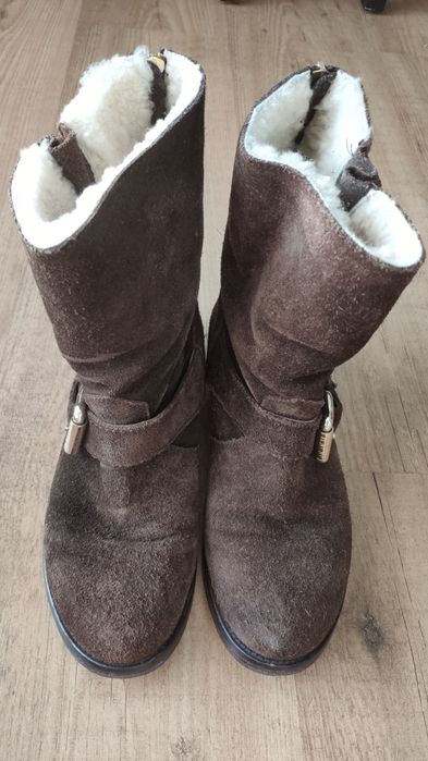 Botas Carolina Herrera 37 camurça