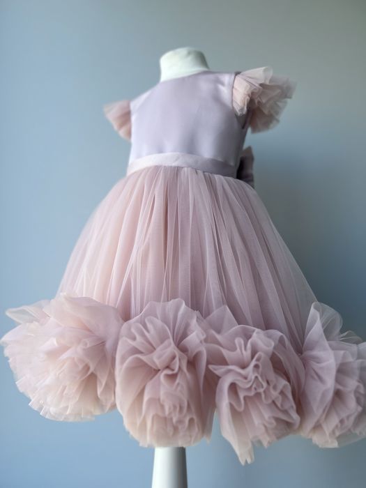 святкова сукня роза, розміри в наявності рожеве, розовое платье